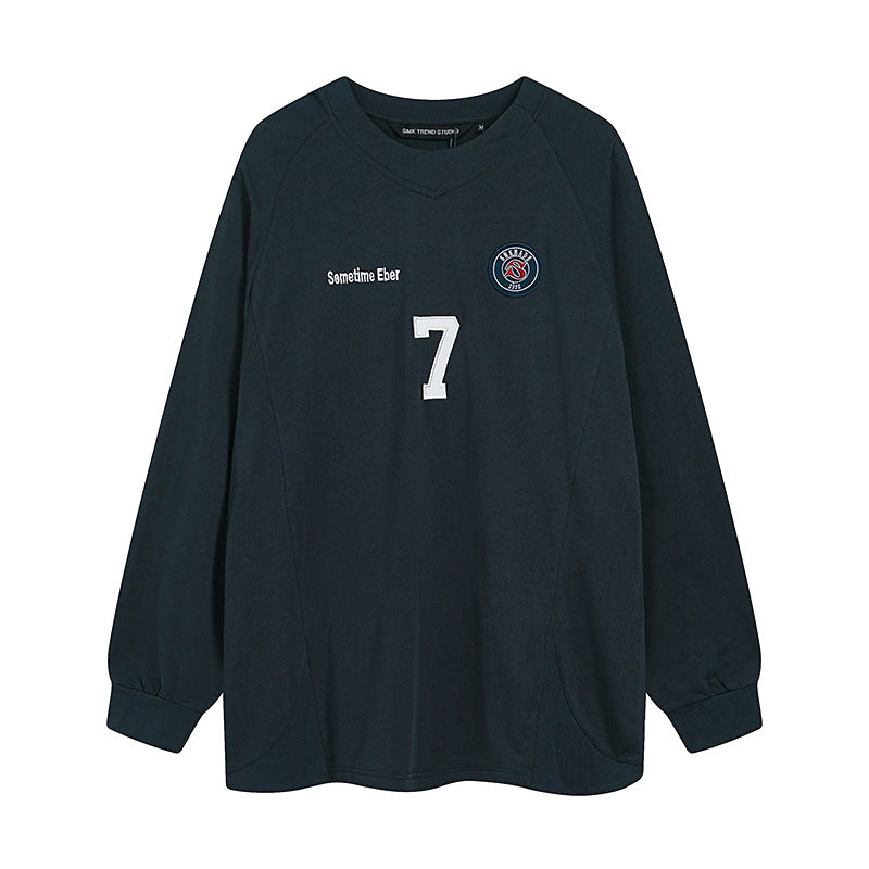 Embroidered hooded sweatshirt for men