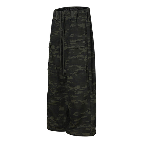 Camouflage workwear pants for men