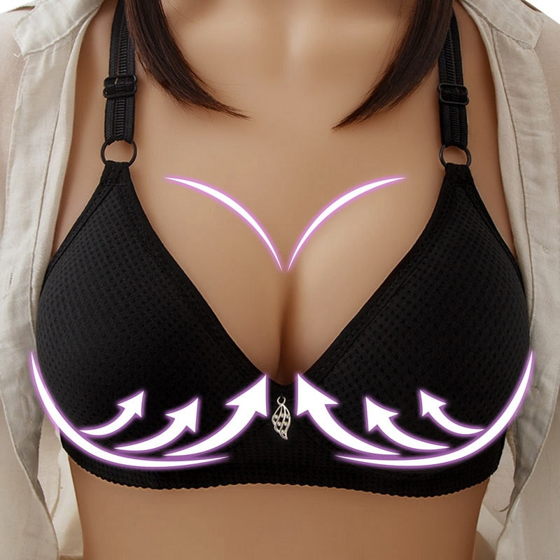 Push Up Bra Anti-sag Bra For Women Solid Color Sexy Fashion Underwear Comfortable Soft Female Bra Large Size Sports Lingerie