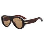 New Stylish Retro Oversized Aviator Sunglasses