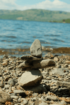 Stacked Rocks Earrings
