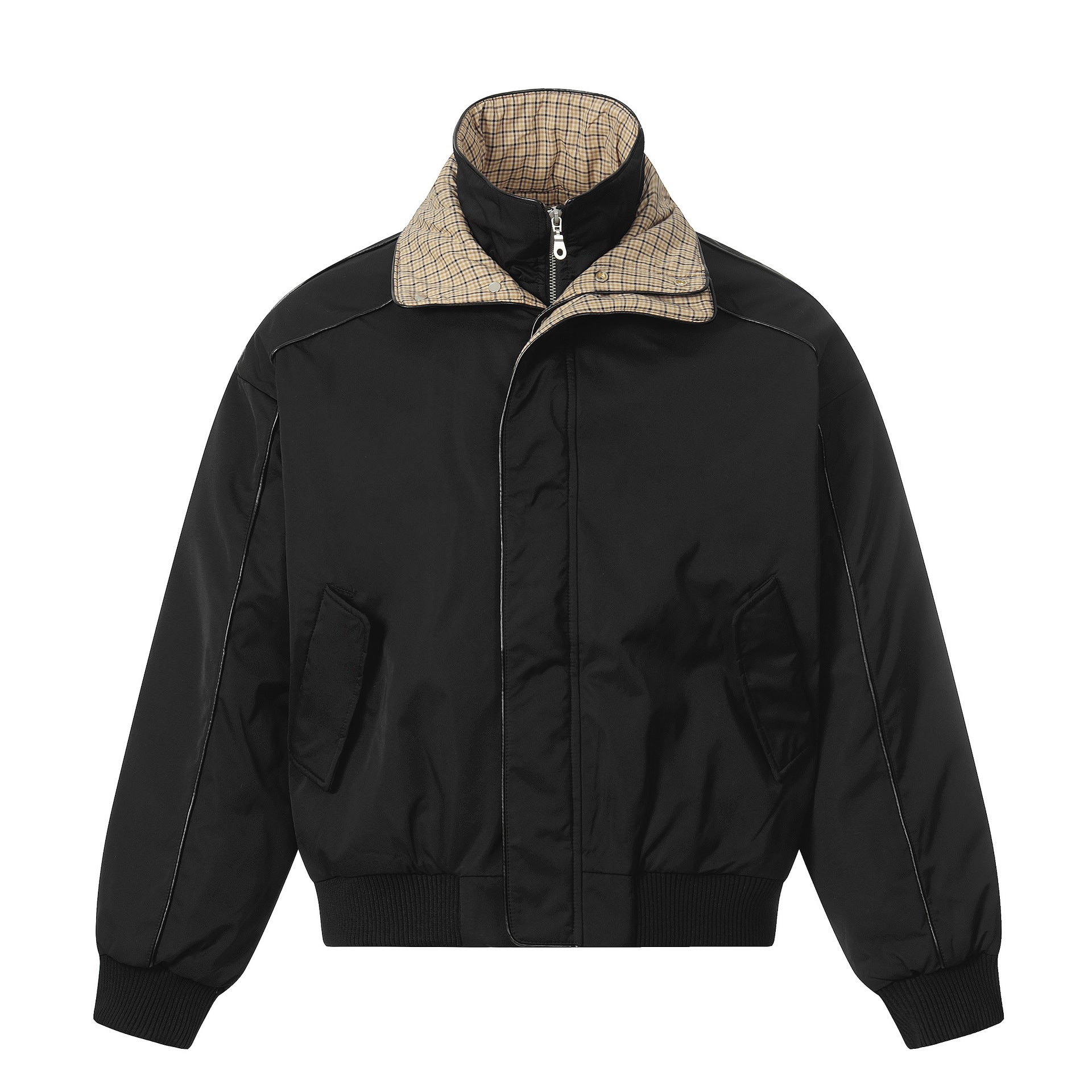 Fake two cotton jackets for men