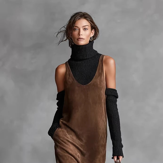 Sexy Off-Shoulder Fitted Dress for Party, Travel, Date, Casual Wear Office Outfit Long Dress