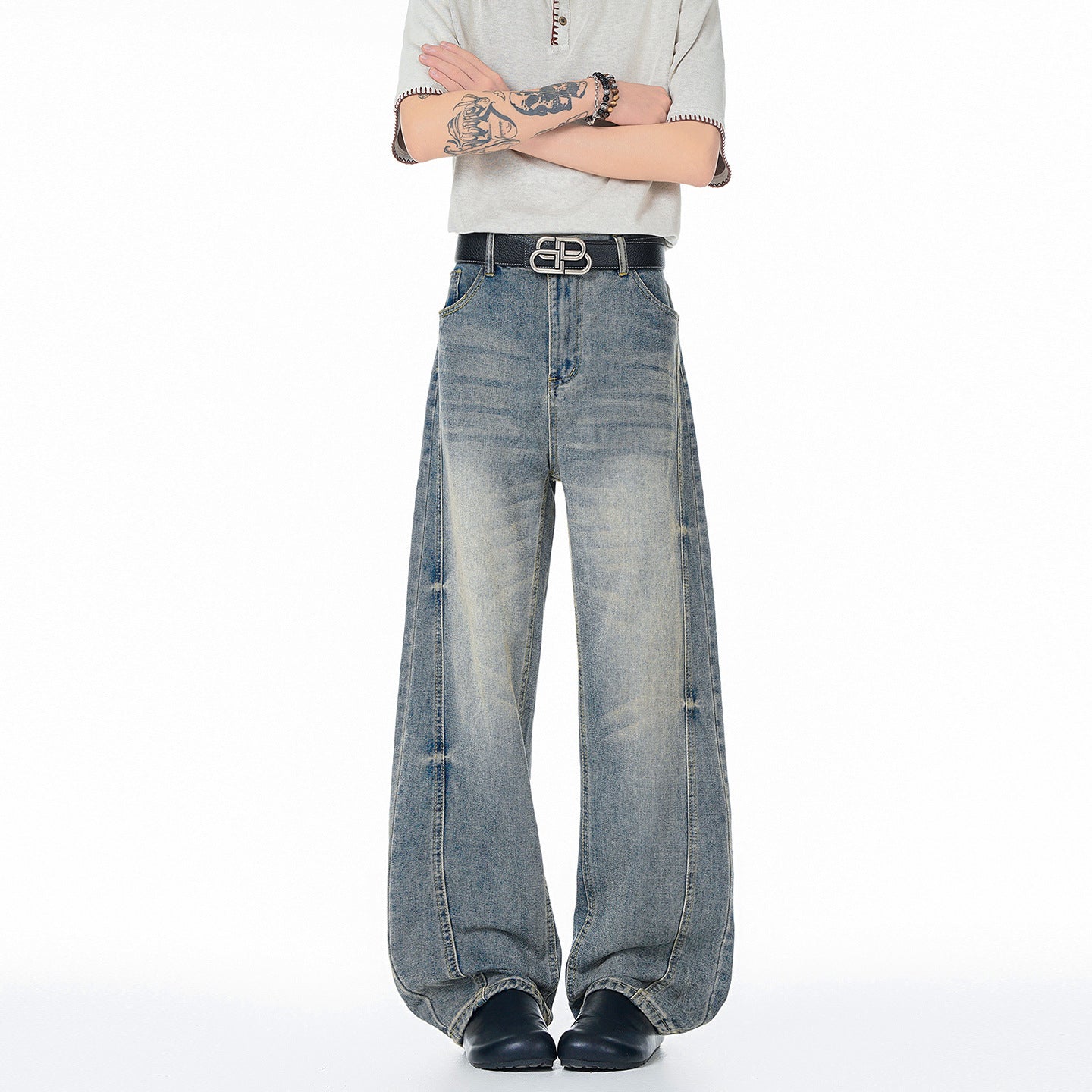 Wide Leg Jeans for Men