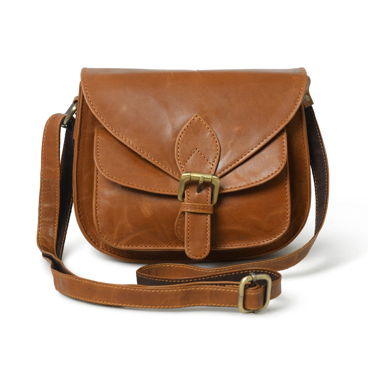The Molina Satchel- Tan Brown