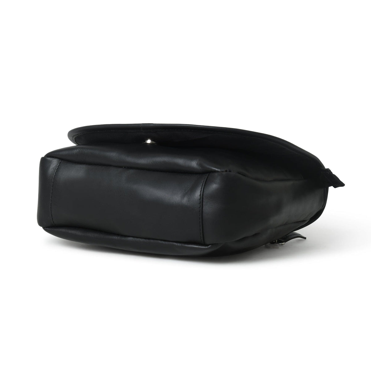 The Croco Satchel- Black