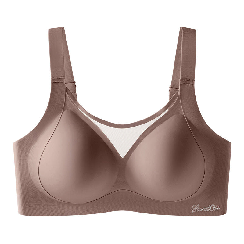 Big chest bra chubby girl mm big cup bra