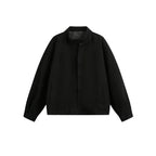 Old collar workwear jacket for men