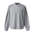 Round neck sweatshirt for men - gray