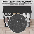 Z-shaped 4-layer shoe organizer: space-saving, wall/corner-mount, stackable, adjustable storage shelf.