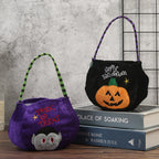 Halloween Candy Bag Decoration Kindergarten Children's Gift Bag Halloween Pumpkin Bag Scene Decoration Prop