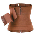 Zip-Up Corset Waist Trainer — Adjustable Strap Shaping Belt