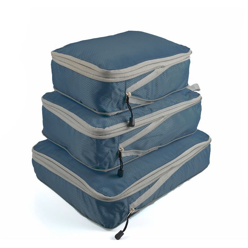 Travel compression packing cubes – ultralight, expandable, for luggage organization