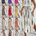 Printed camisole dress