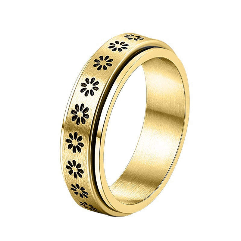 Sunflower Rotating Ring
