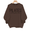 Printed round neck fleece hoodie
