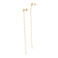Crinkle Chain Earrings