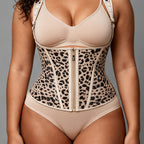 Steel-Boned Waist Training Vest — Double Layer Latex Shaper