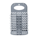 Storage Basket Collapsible Plastic Dirty Clothes Holder Bathroom Wall Hanging Clothes Storage Basket