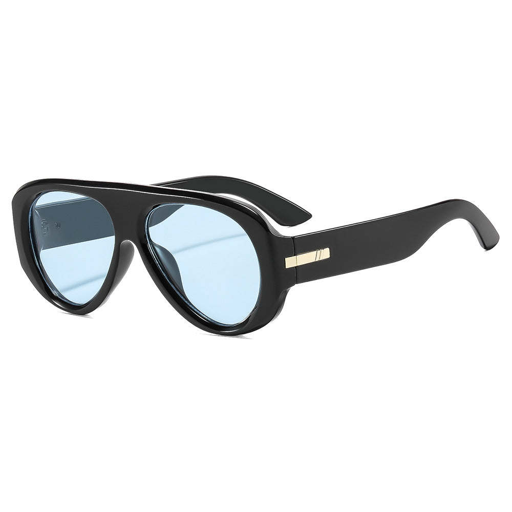 New Stylish Retro Oversized Aviator Sunglasses