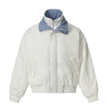 Fake two cotton jackets for men