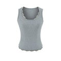 Ribbed Knit Square Neck Bodysuit