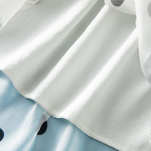 A-line hanging long skirt