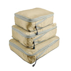 Travel compression packing cubes – ultralight, expandable, for luggage organization