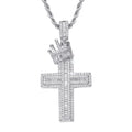Crown Cross Pendant