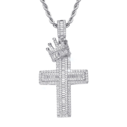 Crown Cross Pendant