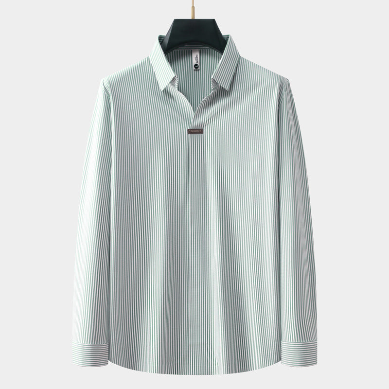 Long Sleeve Polo Shirt for Men