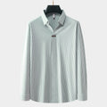 Long Sleeve Polo Shirt for Men