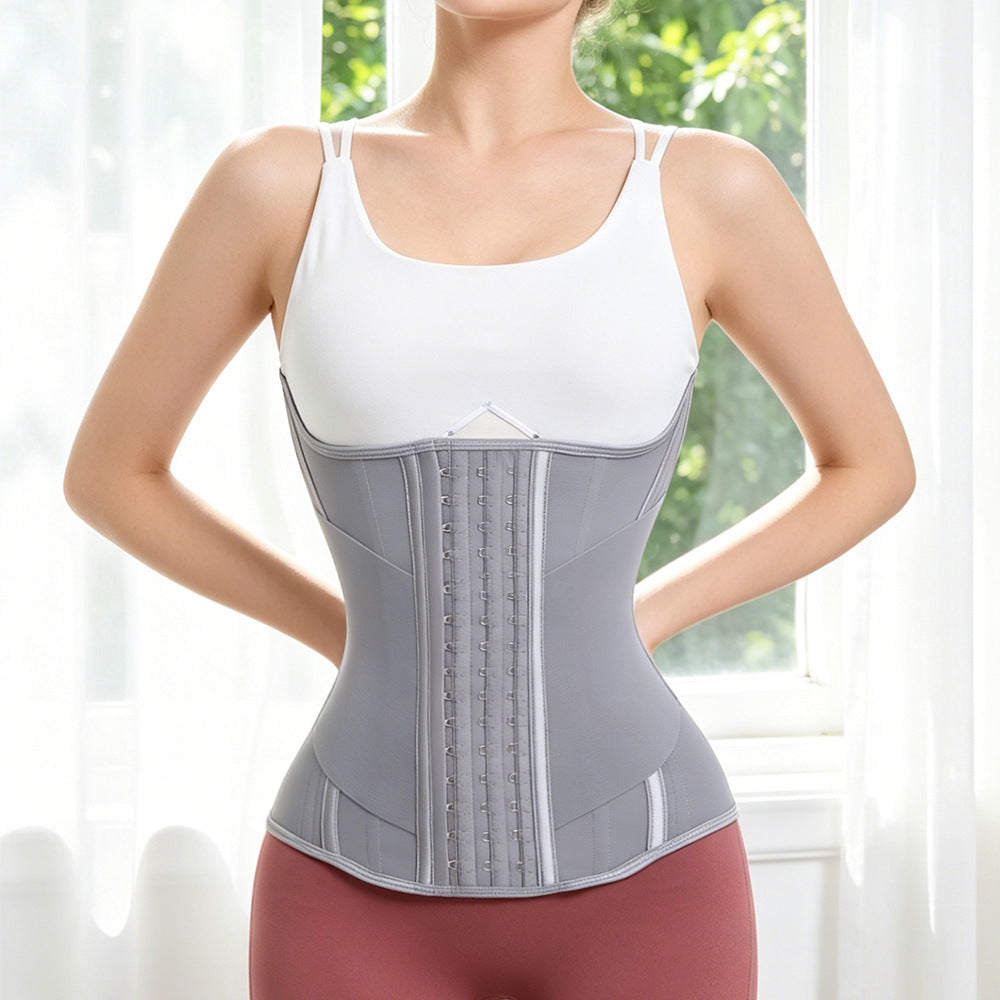 15-Bone Waist Trainer Corset Belt — Postpartum & Sport Back Support