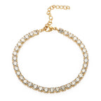 Full Diamond Tennis Bracelet Jewelry