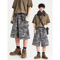 Men Loose Multi-Pocket Street Trendy Versatile Shorts Men