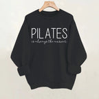 Printed round neck fleece hoodie