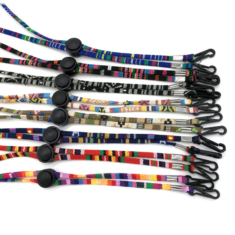 Ethnic Style Lanyard Lanyard Mask Lanyard Adjustable Mask Lanyard Anti-Lost Rope