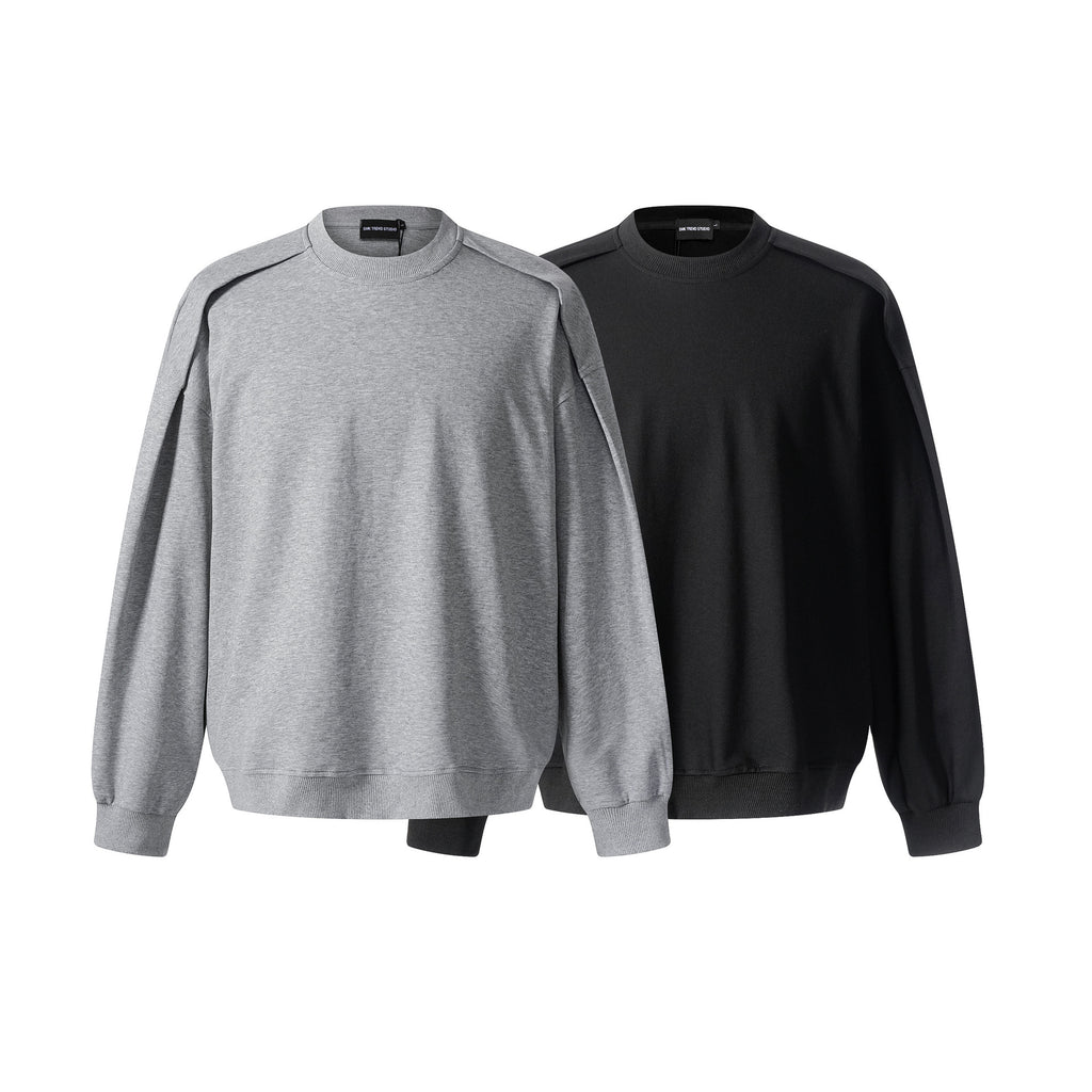 Round neck sweatshirt for men