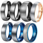 Men's Tungsten Steel Ring - Double-Tone Design | Durable Daily Wear