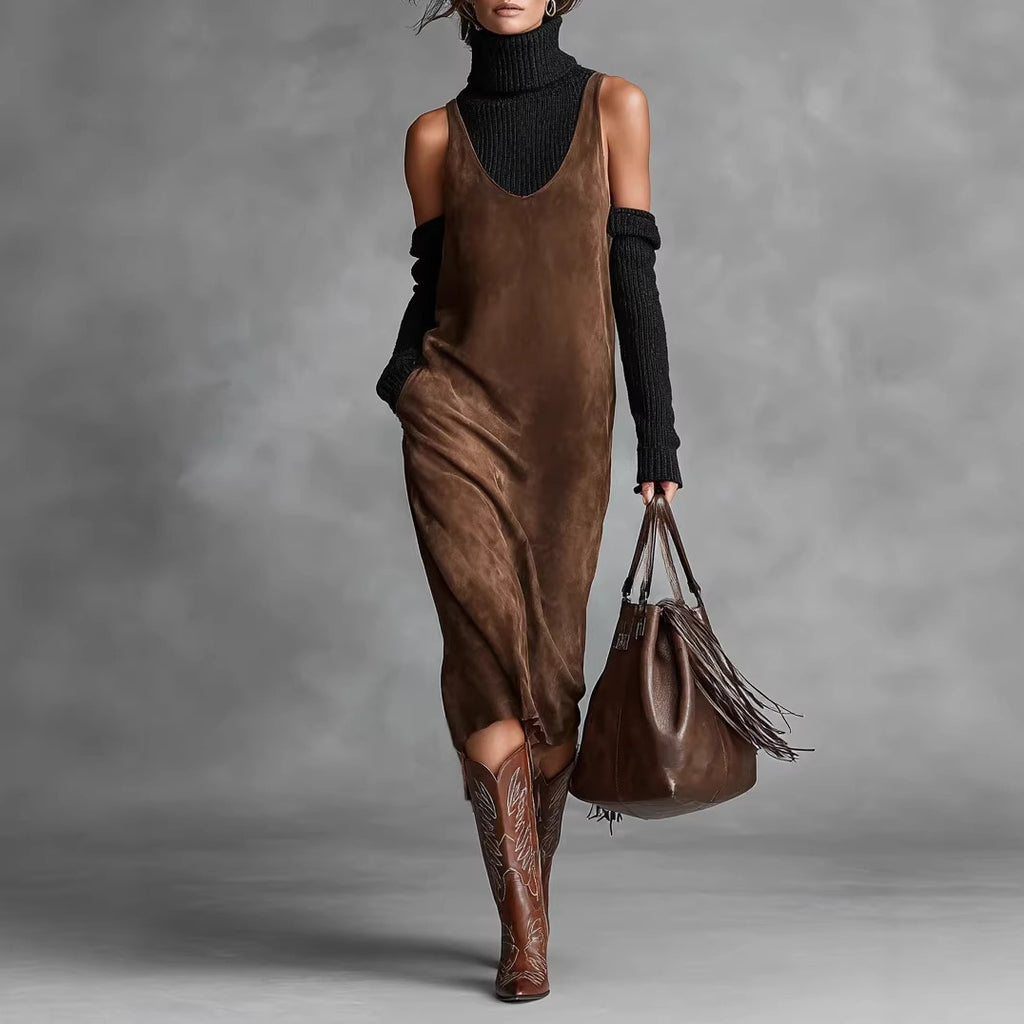 Sexy Off-Shoulder Fitted Dress for Party, Travel, Date, Casual Wear Office Outfit Long Dress