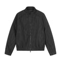 Boxy jacket for men - black