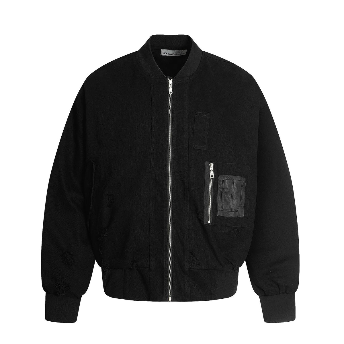 Jacket baseball jacket for men and women - black