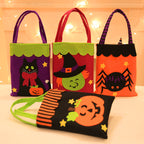 Halloween Non-Woven Handheld Bag Candy Bag Halloween Pumpkin Bag Decoration Prop Gift Bag Halloween Gift