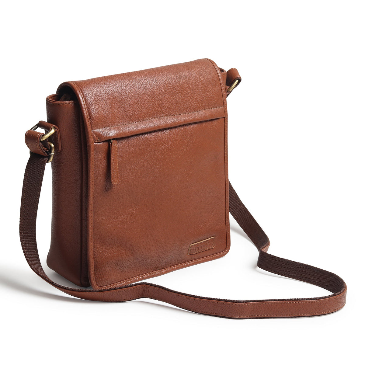 Leather Crossbody Bag for Travel Work