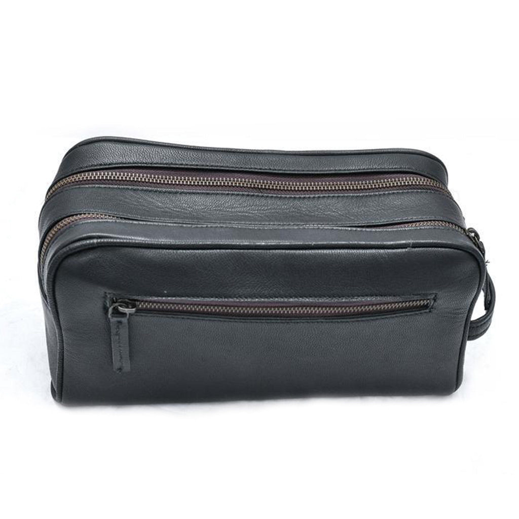 The Twin Section Toiletry- Black