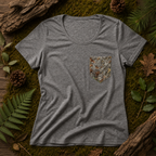 Women's Camo Pocket T-Shirt - King's Camo Hunting Tee - Wilderness Dreams
