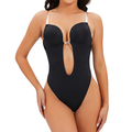 Backless Shaping Bodysuit - black