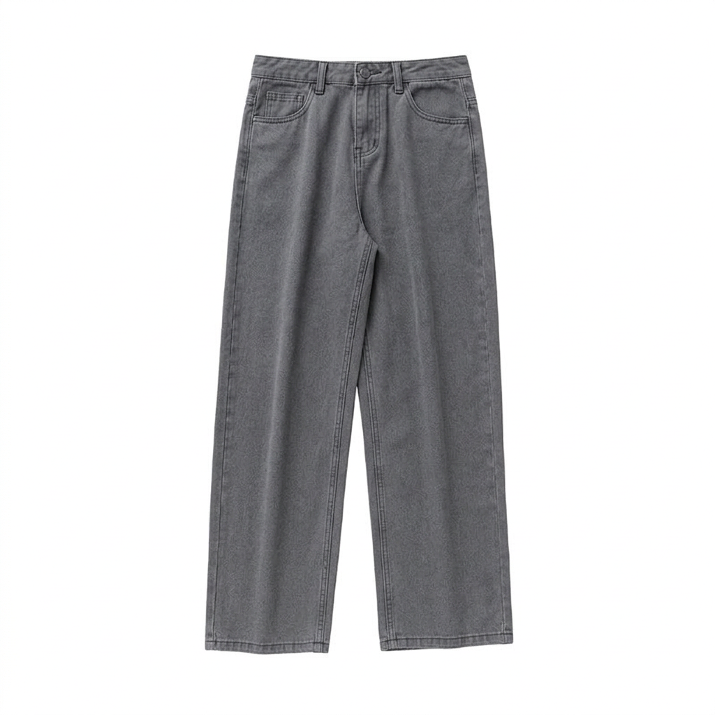 Loose jeans men - Graphite Gray