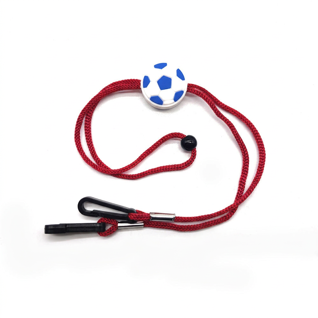Cartoon Mask Lanyard - Red