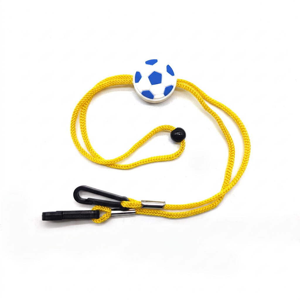 Cartoon Mask Lanyard - Yellow